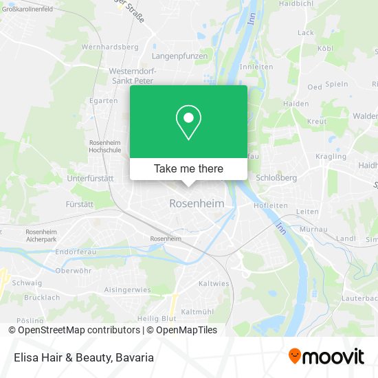 Elisa Hair & Beauty map