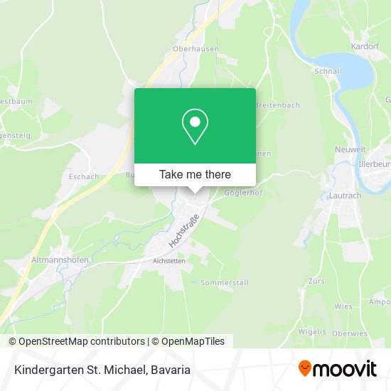 Kindergarten St. Michael map
