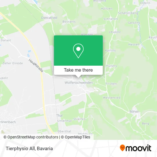 Карта Tierphysio All