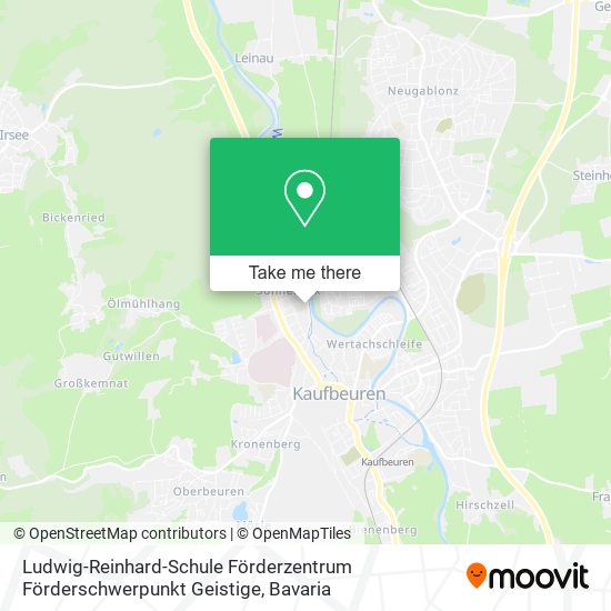 Ludwig-Reinhard-Schule Förderzentrum Förderschwerpunkt Geistige map