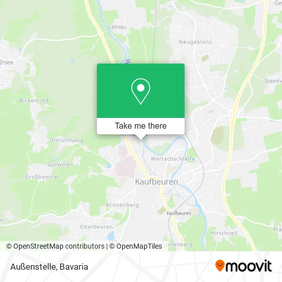 Карта Außenstelle