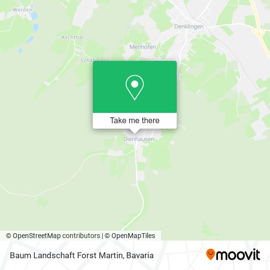 Baum Landschaft Forst Martin map