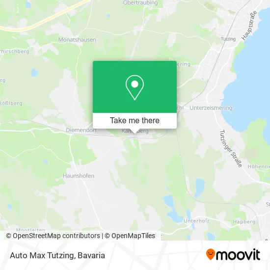 Карта Auto Max Tutzing