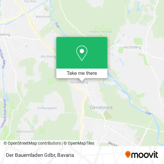 Карта Der Bauernladen Gdbr