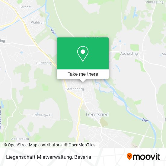 Liegenschaft Mietverwaltung map