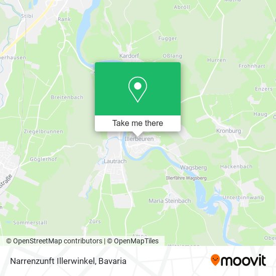 Narrenzunft Illerwinkel map