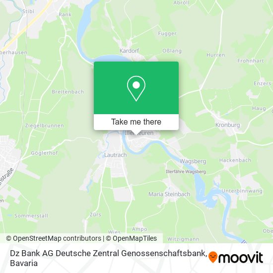 Dz Bank AG Deutsche Zentral Genossenschaftsbank map