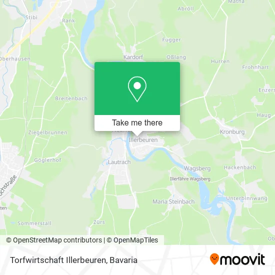 Карта Torfwirtschaft Illerbeuren