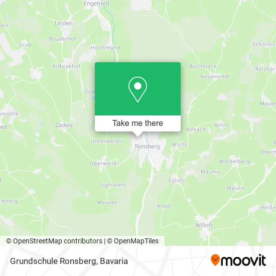 Карта Grundschule Ronsberg
