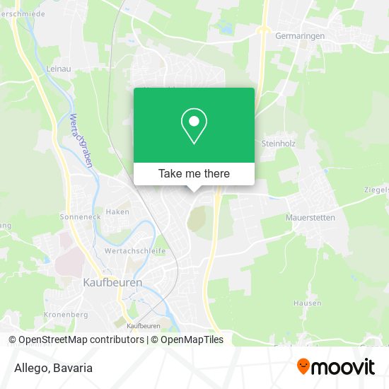 Allego map