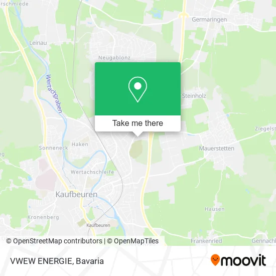 Карта VWEW ENERGIE