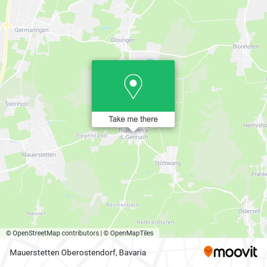 Mauerstetten Oberostendorf map