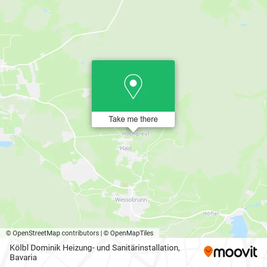 Карта Kölbl Dominik Heizung- und Sanitärinstallation