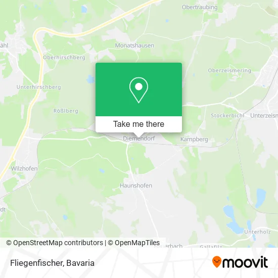 Карта Fliegenfischer