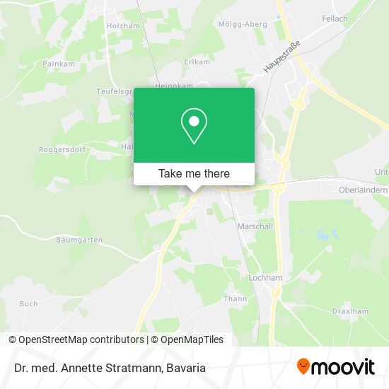 Dr. med. Annette Stratmann map
