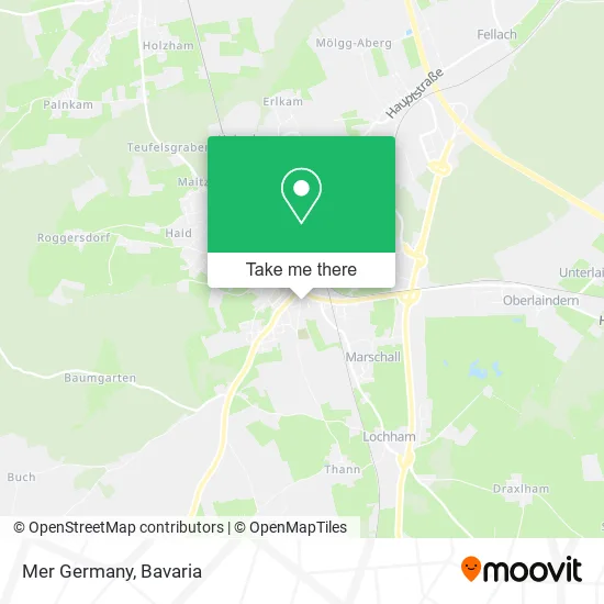 Карта Mer Germany