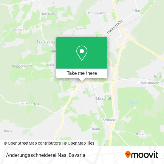 Карта Änderungsschneiderei Nas