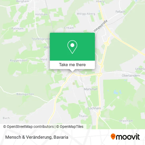 Карта Mensch & Veränderung