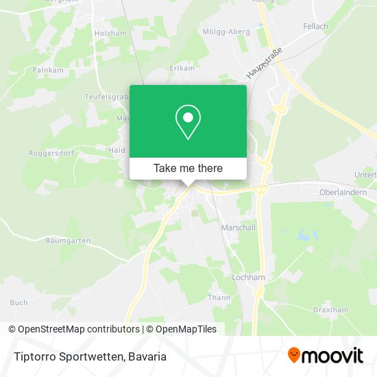 Tiptorro Sportwetten map