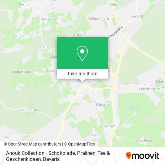 Anouk Collection - Schokolade, Pralinen, Tee & Geschenkideen map
