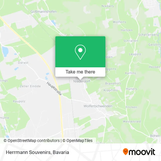 Карта Herrmann Souvenirs