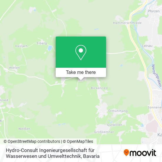 Hydro-Consult Ingenieurgesellschaft für Wasserwesen und Umwelttechnik map