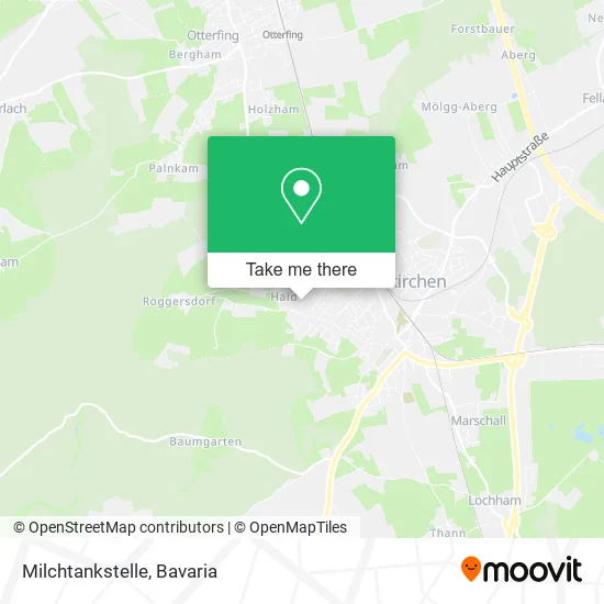 Карта Milchtankstelle