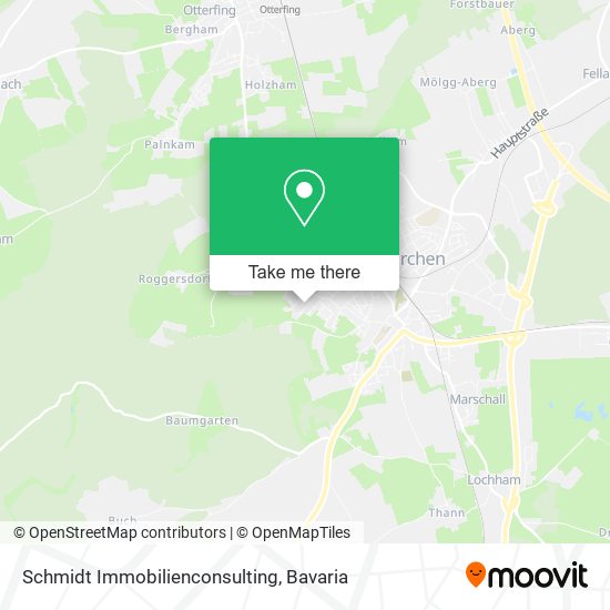 Schmidt Immobilienconsulting map