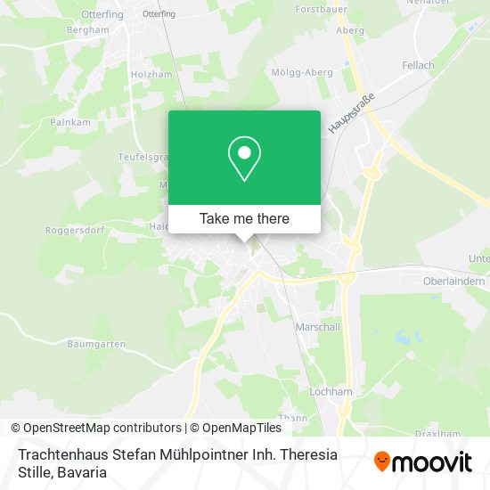 Trachtenhaus Stefan Mühlpointner Inh. Theresia Stille map