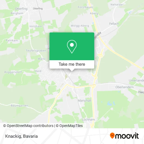 Карта Knackig