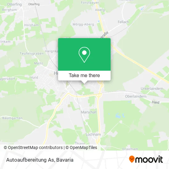 Карта Autoaufbereitung As
