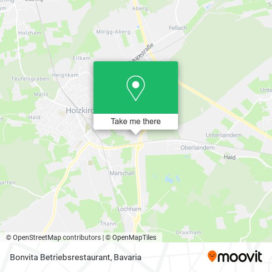 Bonvita Betriebsrestaurant map