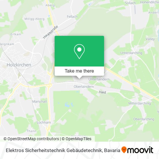 Elektros Sicherheitstechnik Gebäudetechnik map