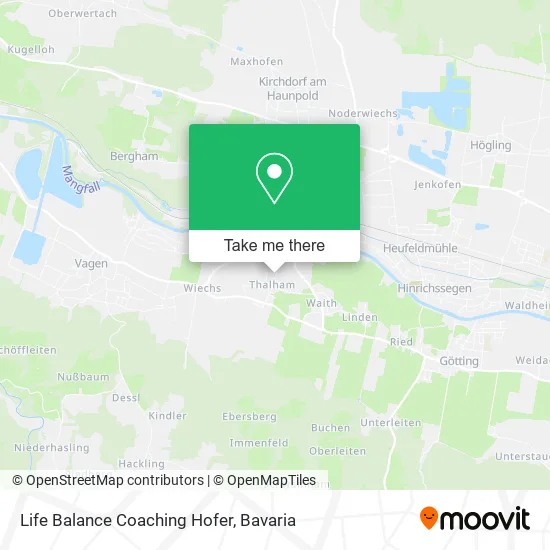 Карта Life Balance Coaching Hofer