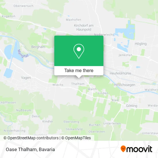 Карта Oase Thalham