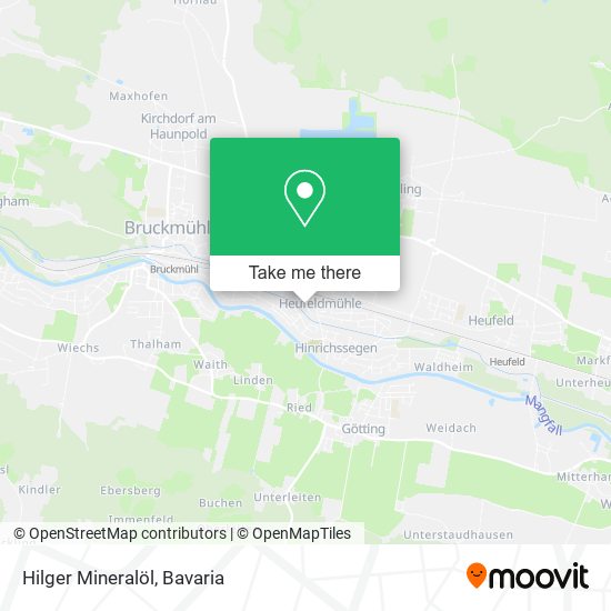 Hilger Mineralöl map