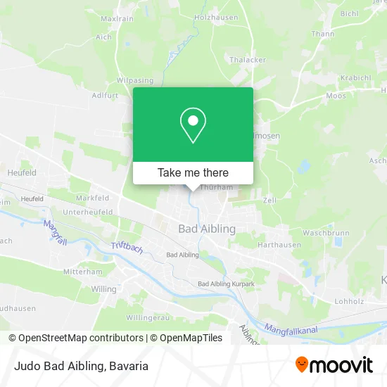 Карта Judo Bad Aibling
