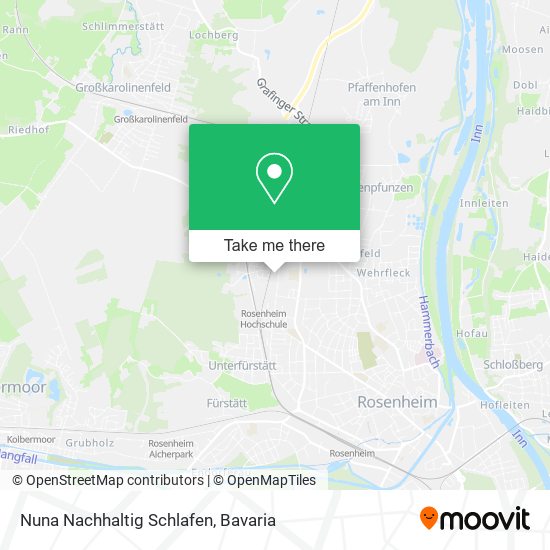 Nuna Nachhaltig Schlafen map
