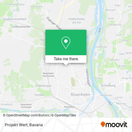 Карта Projekt Wert