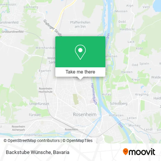 Карта Backstube Wünsche