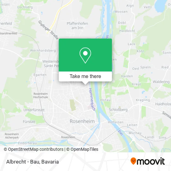 Карта Albrecht - Bau