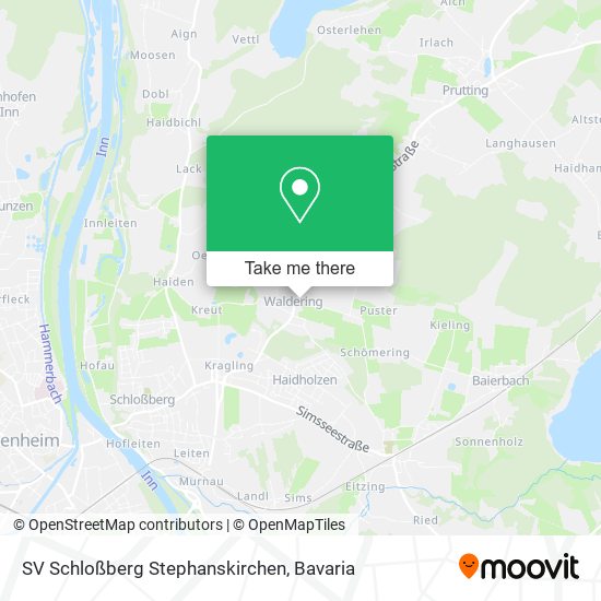 SV Schloßberg Stephanskirchen map