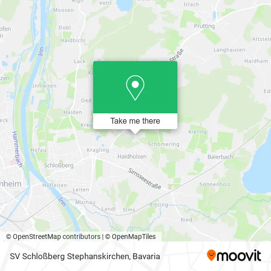 Карта SV Schloßberg Stephanskirchen