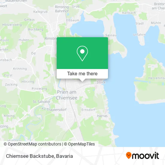 Карта Chiemsee Backstube