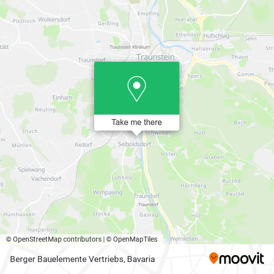 Карта Berger Bauelemente Vertriebs