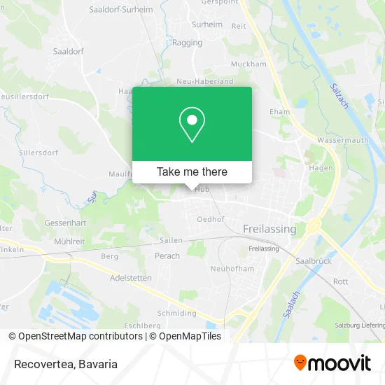 Карта Recovertea