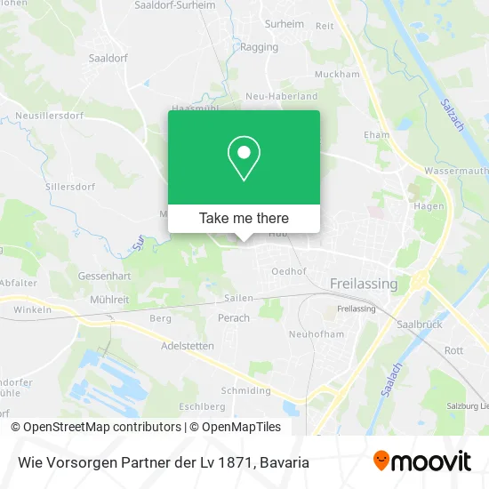 Карта Wie Vorsorgen Partner der Lv 1871