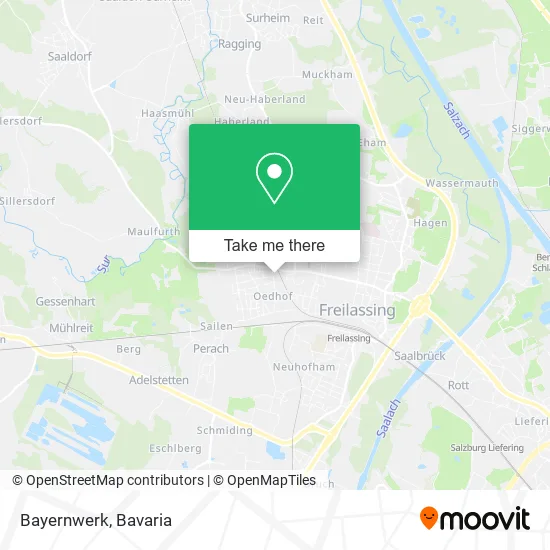 Карта Bayernwerk