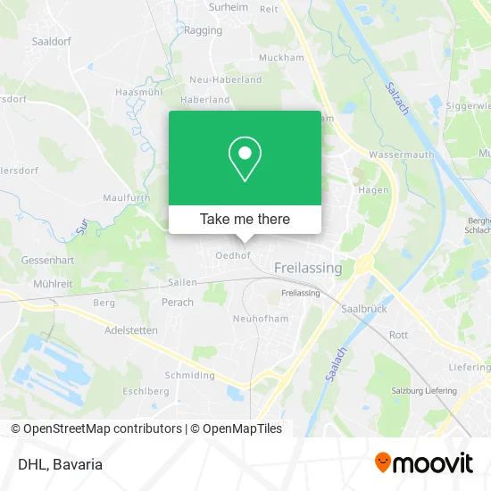 Карта DHL