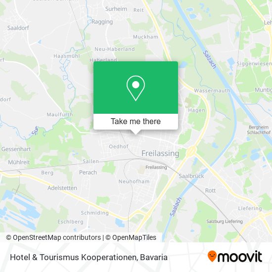 Hotel & Tourismus Kooperationen map